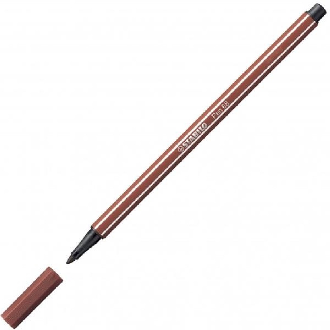 Μαρκαδόρος Pen N68/75  Brown Stabilo